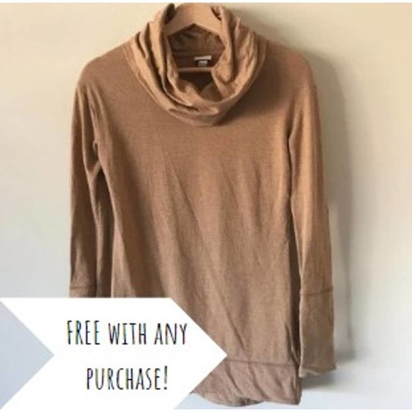 Merona Sweaters - 9 *FREE* Merona Cowl Neck Stretchy Long Sleeve